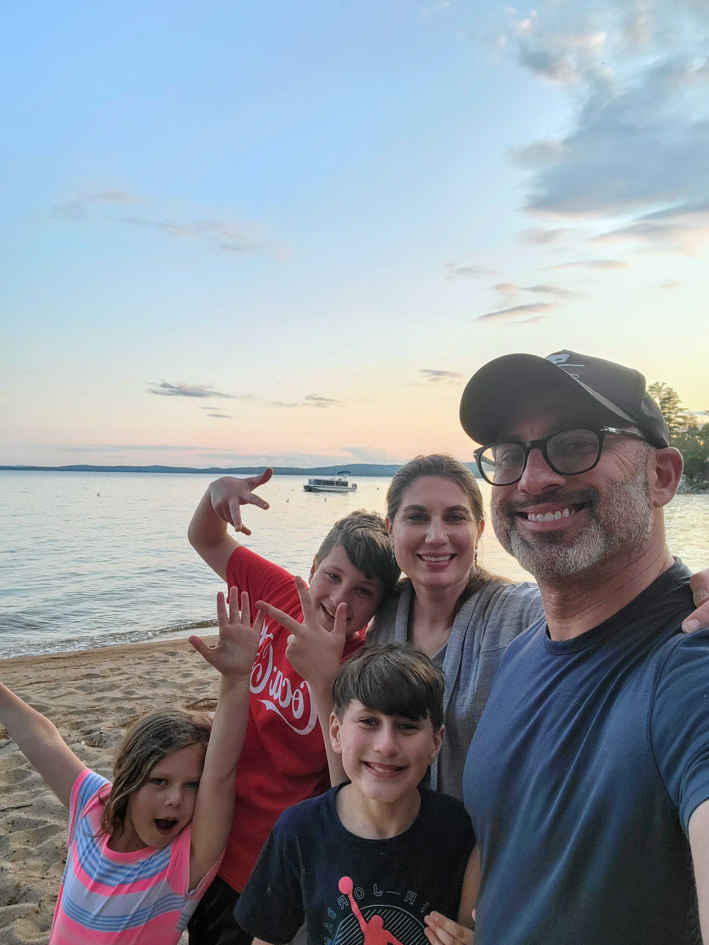 Andrew Malinow and family